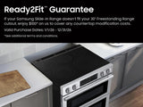 Bespoke Smart Slide-in Electric Range Flex Duo™ Oven  Pro Style Design  Dual True Convection