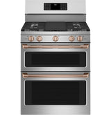Café™ 30" Smart Free-Standing Gas Double-Oven Range with Convection