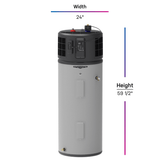 GE Profile™ GEOSPRING™ Smart Hybrid Heat Pump Water Heater 40-gallon - 240V - FlexCapacity