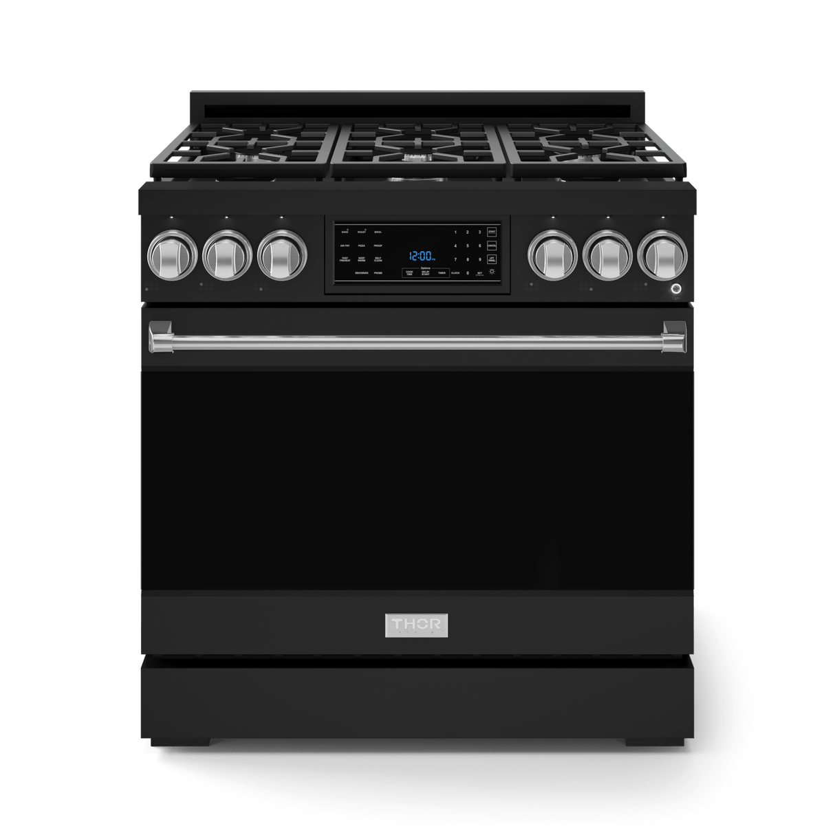 36 Inch Professional Lp Range With Tilt Panel Touch Control In Black/stainless Steel  Gordon Ramsay Series