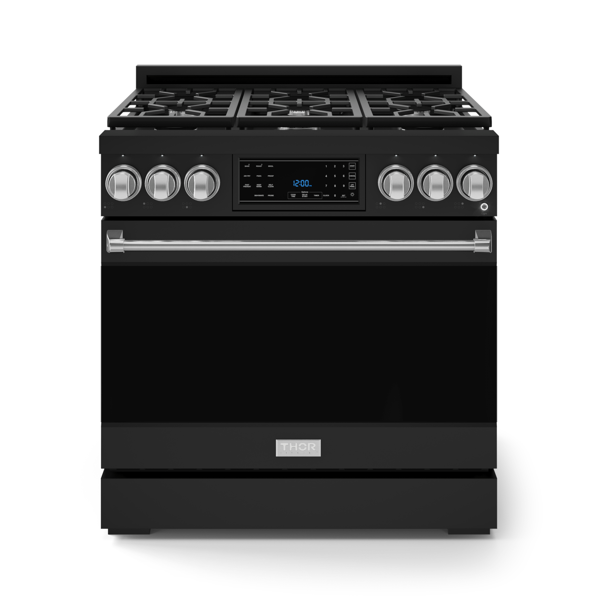 36 Inch Professional Lp Range With Tilt Panel Touch Control In Black/stainless Steel  Gordon Ramsay Series