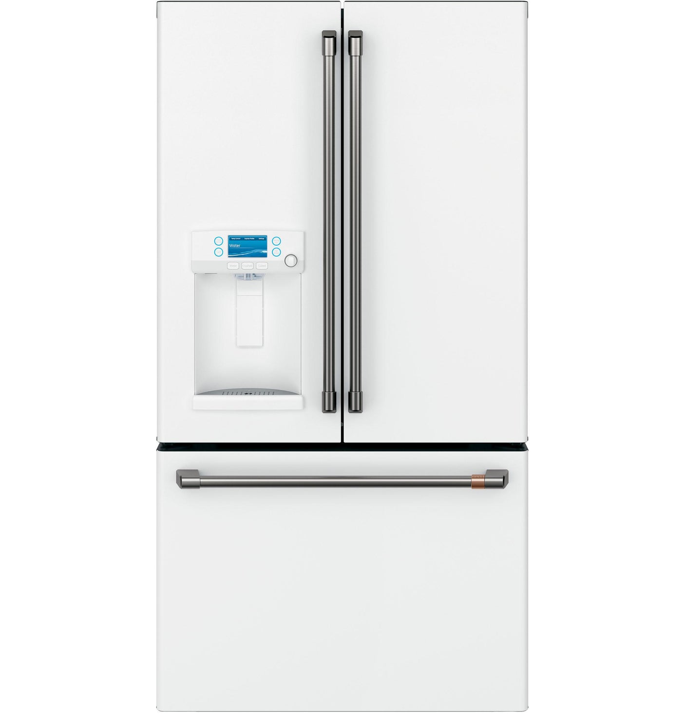 Café™ ENERGY STAR® 22.1 Cu. Ft. Smart Counter-Depth French-Door Refrigerator with Hot Water Dispenser