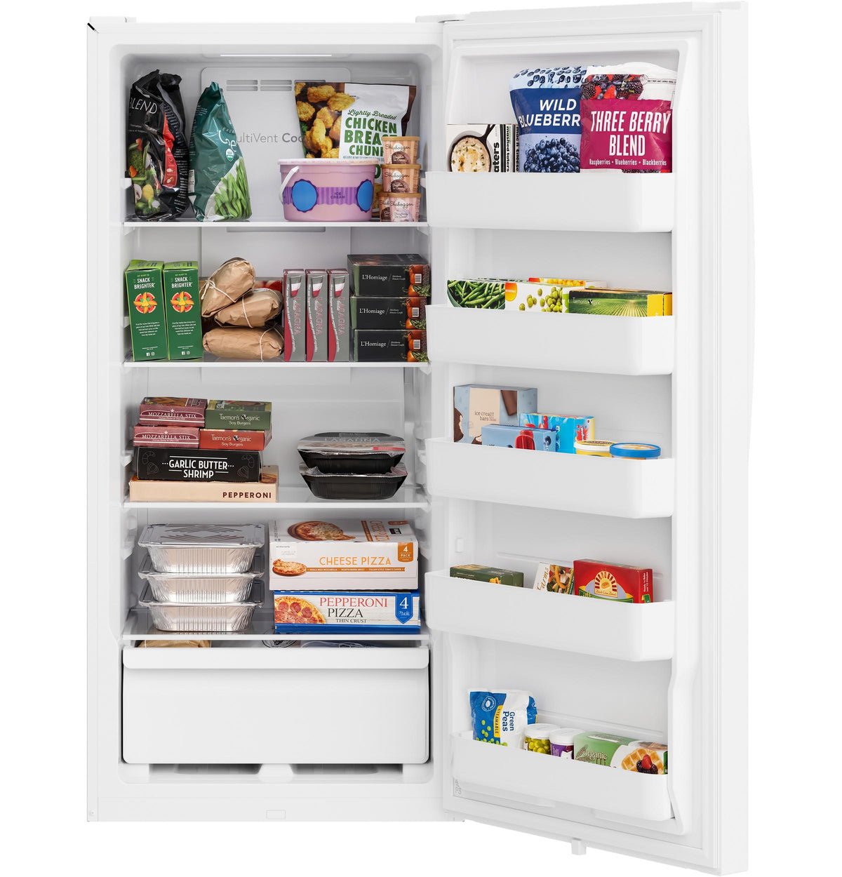 GE® 14.3 Cu. Ft. Garage Ready Convertible Upright Freezer