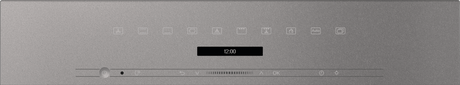H 7263 BP Graphite grey - 24" oven with clear text display, connectivity, and Self Clean.