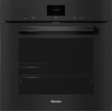 H 7660 BP AM Obsidian black - 24" oven in a perfectly combinable design with roast probe and BrilliantLight.
