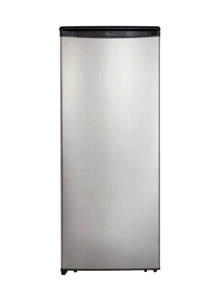 Danby Designer 11.0 cu. ft. Apartment Size Fridge in Stainless Steel Look