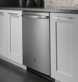 GE® ENERGY STAR® Top Control with Plastic Interior Dishwasher with Sanitize Cycle & Dry Boost