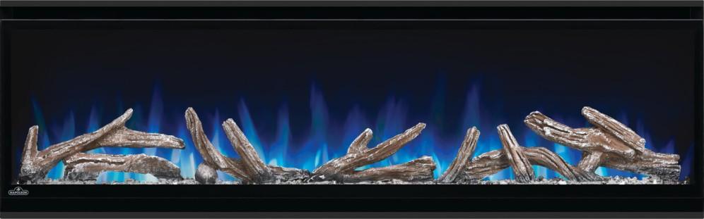 Alluravision 50 Deep Depth Wall Hanging Electric Fireplace