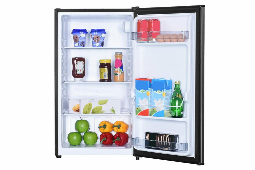 Danby 3.2 cu. ft. Compact Fridge in Stainless Steel Look