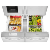 36-inch Wide Double Drawer French Door Refrigerator with Dual Cooling System - 26 cu. ft.