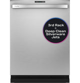 GE Profile™ ENERGY STAR® Fingerprint Resistant Top Control Stainless Steel Interior Dishwasher with Sanitize Cycle & Dry Boost