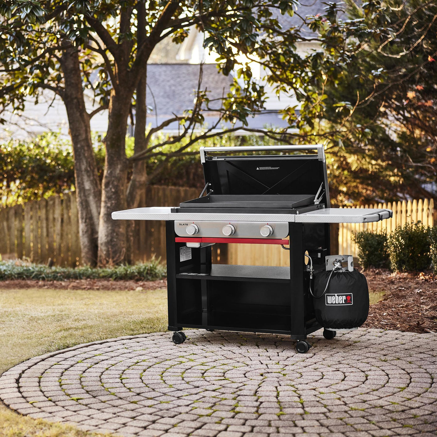 Slate® 30" Rust-Resistant Griddle - Black