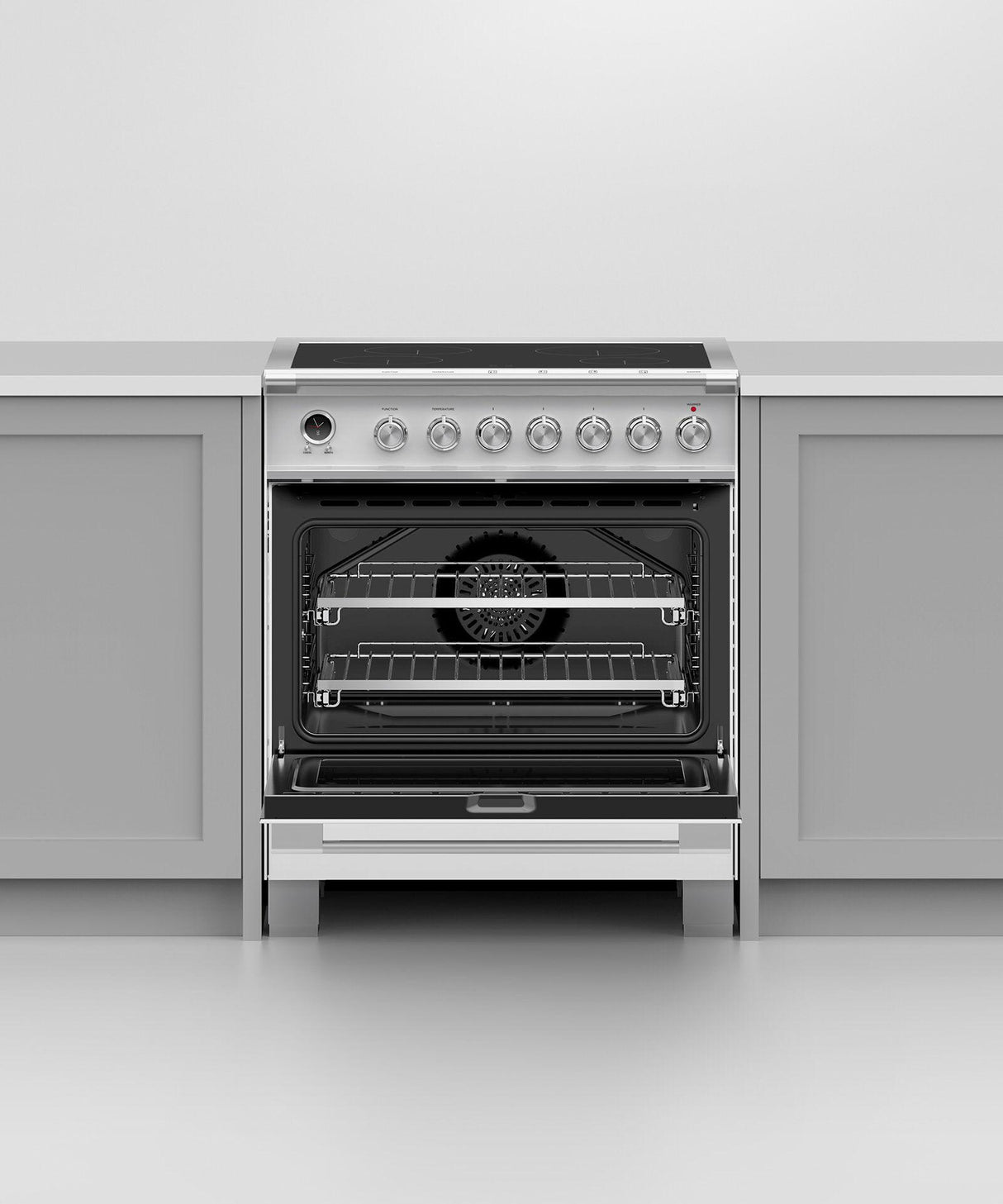 30" Series 9 Classic 4 Zone Induction Self-Cleaning Range