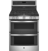 GE Profile™ 30" Free-Standing Gas Double Oven Convection Range