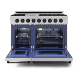 48 Inch Professional Lp Range With Pro-style Knobs In Stainless Steel/black  Gordon Ramsay Series
