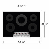 30" Electric Cooktop