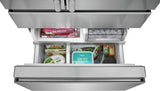 21 Cu. Ft. Counter-Depth 4-Door French Door Refrigerator