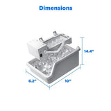 Midea Automatic Icemaker Kit for Top-Freezer, Bottom-Freezer, and French Door Refrigerators
