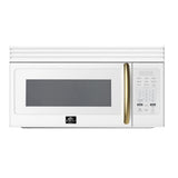 Forno Scalo 30-Inch Over the Range Microwave, White - 1.6 cu.ft, 300 CFM Vent, Touch Control, LED Light