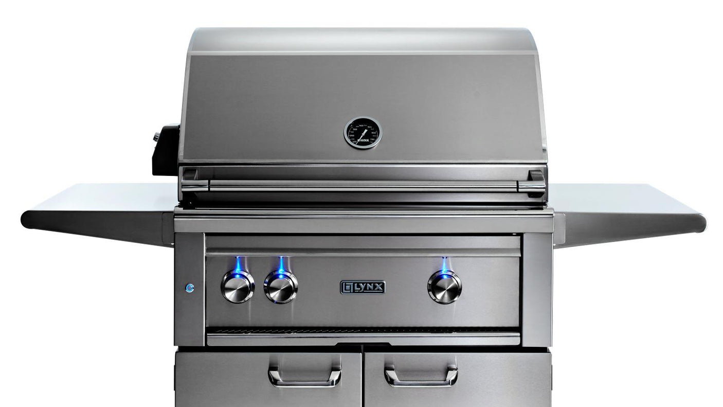 30" Freestanding Grill - 1 Trident™ w/ Rotisserie