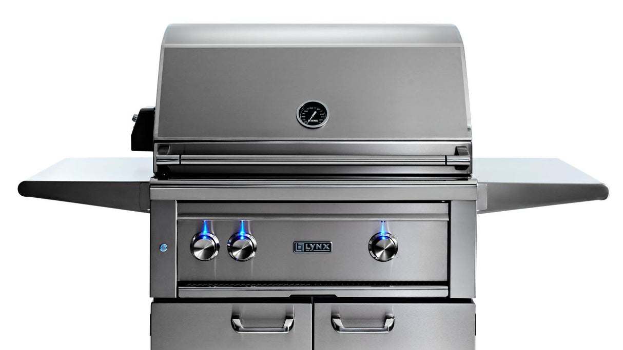 30" Freestanding Grill - 1 Trident™ w/ Rotisserie
