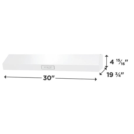 Undercabinet 30" Ventilation Hood