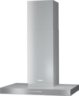 PUR 88 W Stainless steel - 30-inch wall-mounted ventilation hood with energy-efficient LED lighting and backlit controls for easy use.