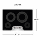 30" Electric Cooktop
