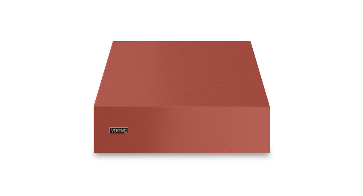 30"W. 18"H. Wall Hood (Finish: Spiced Cider, Trim: Brushed Brass)