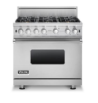 36" Gas Range, Natural Gas