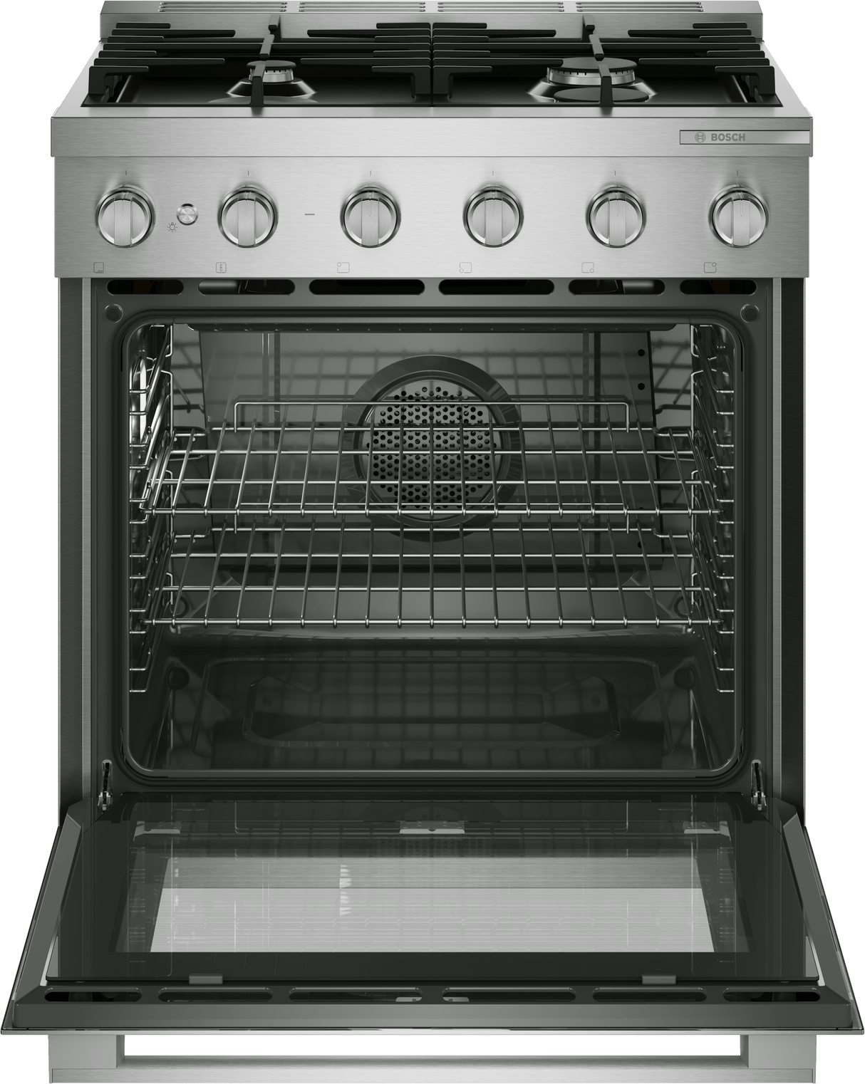 500 Series, Dual fuel freestanding range, 30'', Stainless steel