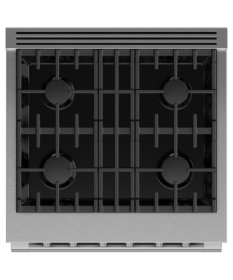 30" Series 7 Professional 4 Burner Gas Range