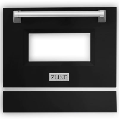 ZLINE 24 in. Range Door in Multiple Finishes [Color: Black Matte]