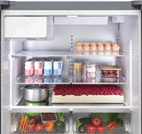 500 Series French Door Bottom Mount Refrigerator 36" Stainless steel (with anti-fingerprint), Total No Frost
