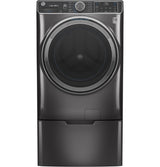 GE® 5.0 cu. ft. Capacity Smart Front Load ENERGY STAR® Steam Washer with SmartDispense™ UltraFresh Vent System with OdorBlock™ and Sanitize + Allergen