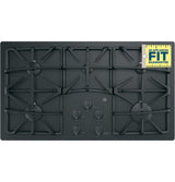 GE® 36" Built-In Gas on Glass Cooktop with 5 Burners and Dishwasher Safe Grates