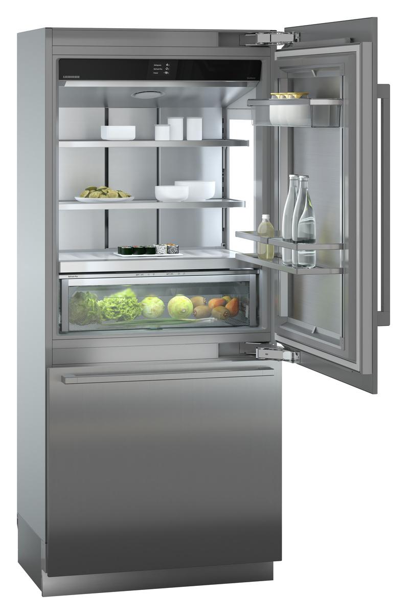 Fully Integrated Bottom Freezer Refrigerator with BioFresh