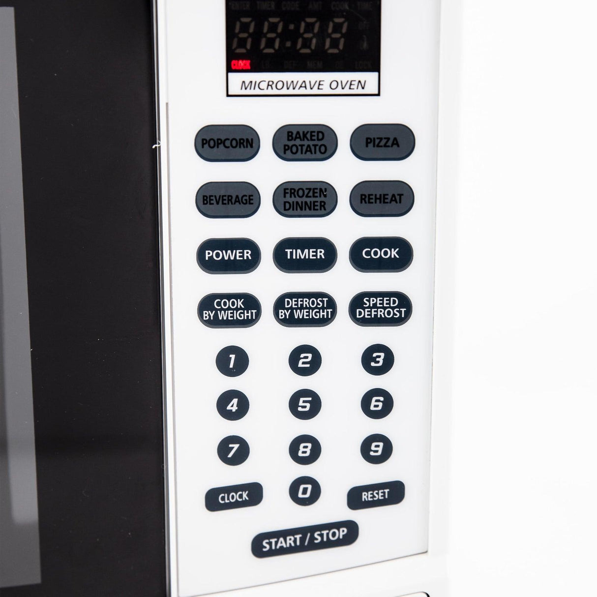 0.7 cu. ft. Microwave Oven - White / 0.7 cu. ft.