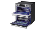 LG STUDIO 7.3 cu. ft. Double Oven Induction Slide-in Range with Probake® Convection and Air Fry