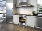 HR 1421 208V 30 inch range Electric with DirectSelect controls and TwinPower convection fans