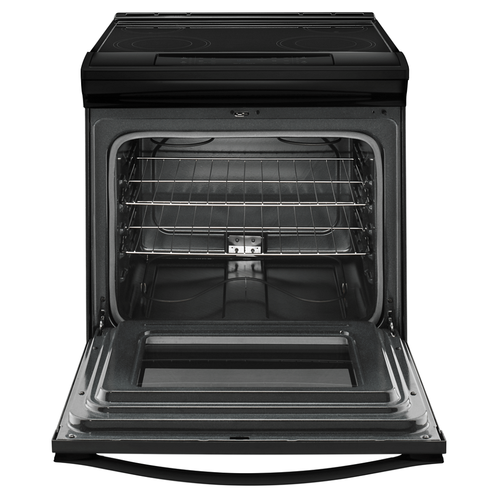 4.8 cu. ft. Guided Electric Front Control Range With The Easy-Wipe Ceramic Glass Cooktop