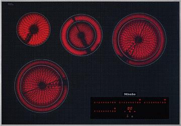 30" 4-Burner KM 5840 Electric Cooktop - Ceran® Glass Electric Cooktop (240V)