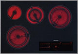 30" 4-Burner KM 5840 Electric Cooktop - Ceran® Glass Electric Cooktop (240V)