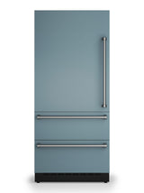 36"W. Integrated Bottom Freezer Door Panel Left Hinge - November Sky