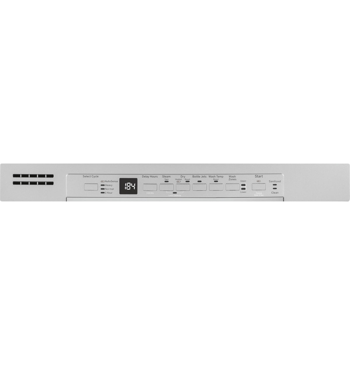 GE® Front Control with Stainless Interior Door Dishwasher with Sanitize Cycle & Dry Boost
