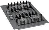 Benchmark® Gas Cooktop 30'' Tempered glass, Dark silver