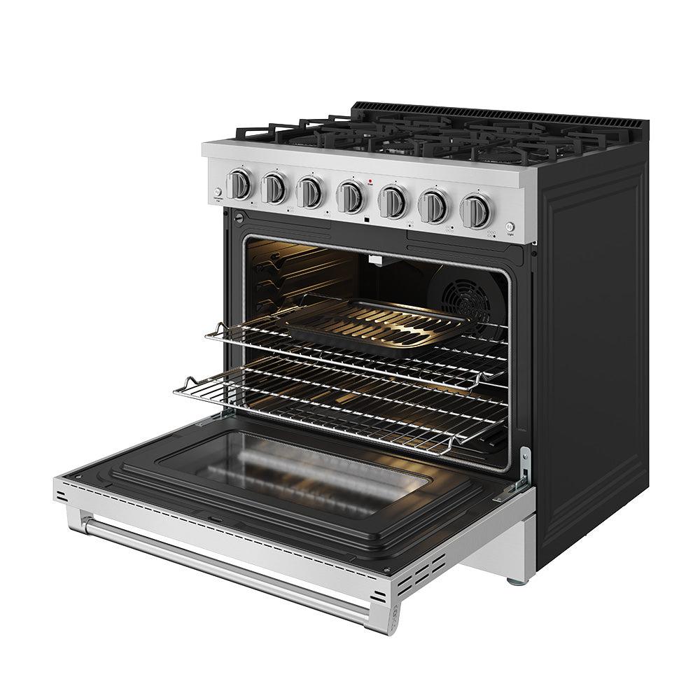 36 Inch S Series Professional Freestanding Liquid Propane Range