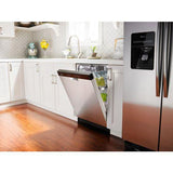 Dishwasher with Stainless Steel Interior - stainless steel
