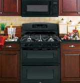 GE Profile™ Series 30" Free-Standing Gas Double Oven with Convection Range