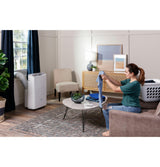 GE® 9,850 BTU SACC Smart Portable Air Conditioner for Medium Rooms up to 550 sq ft. (14,000 BTU ASHRAE)